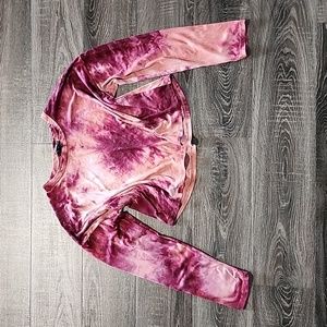 🌴 Publik oversized, tie dye Crop Top 🌴